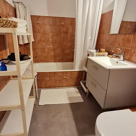 Apartament Sun-beach Avec Parking Et Jardin - 500m Des Plages De Juan Les Pins Antibes