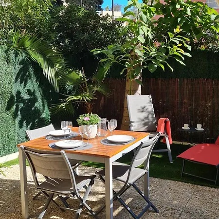 Sun-beach Avec Parking Et Jardin - 500m Des Plages De Juan Les Pins Apartamento