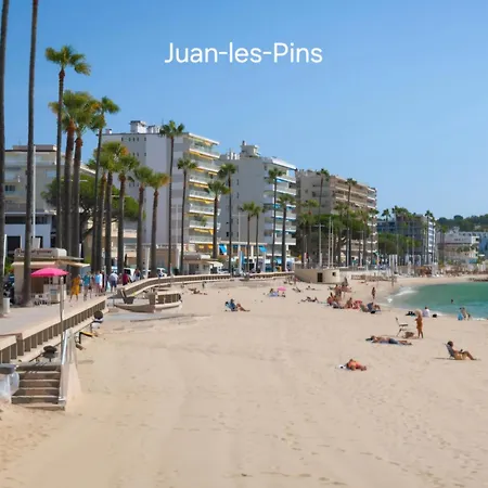 Sun-beach Avec Parking Et Jardin - 500m Des Plages De Juan Les Pins *