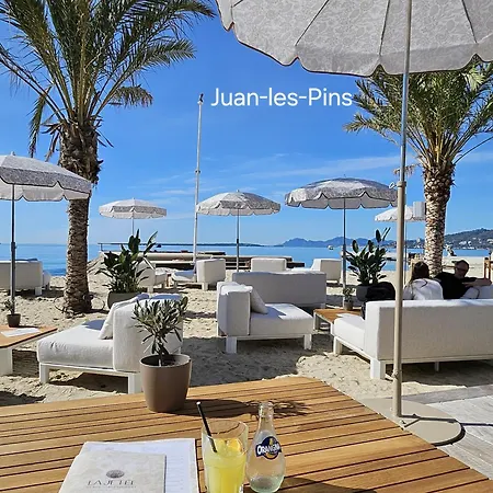 Sun-beach Avec Parking Et Jardin - 500m Des Plages De Juan Les Pins *
