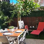 Sun-beach Avec Parking Et Jardin - 500m Des Plages De Juan Les Pins Apartment Antibes