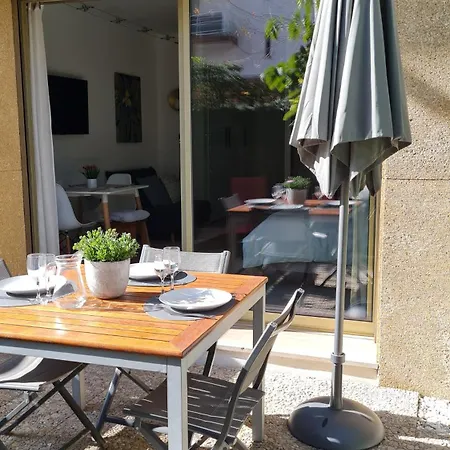 Lejlighed Sun-beach Avec Parking Et Jardin - 500m Des Plages De Juan Les Pins *